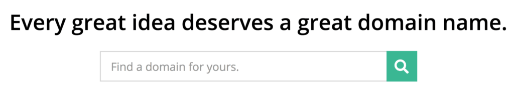 Domain Search