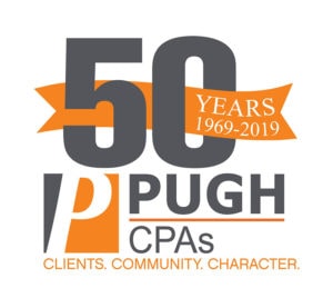 Pugh-50th Logo